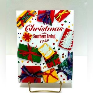 Oxmoor House Christmas with Southeen Living 1988 Cookbook Craftbook